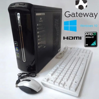 GATEWAY 中古デスクトップ Win10Home64 メモリー8G