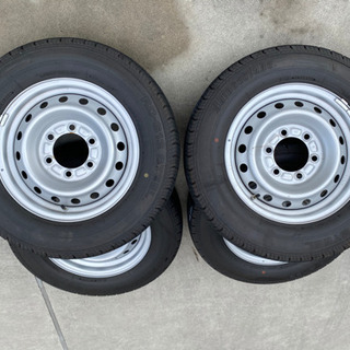 トヨタカムロード シングル　２本セット純正スチールホイール トヨタカムロード シングル 2本セット純正スチールホイール