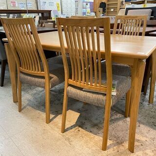 【愛品館 江戸川店】朝日木工　ダイニングセット　ID:152-007389-105　配送可＆代引き配送可