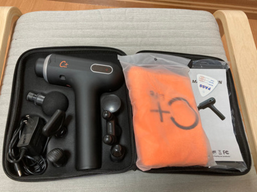 マッサージ器 【電動マッサージ機】 C+リカバリーガン マッスルガン