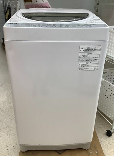 TOSHIBA/東芝 7.0kg 洗濯機 AW-7G6 2019年製 【ユーズドユーズ名古屋天白店】 J743
