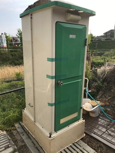 中古 即使用可 洗浄メンテ済み 【洋式】水洗 浄化槽･下水型 仮設トイレ 中古 即使用可 洗浄メンテ済み 【洋式】水洗 浄化槽・下水型 仮設トイレ