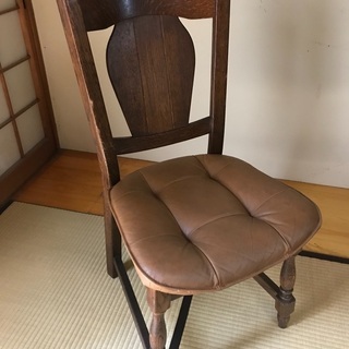 【ネット決済】洋風椅子　木製6台