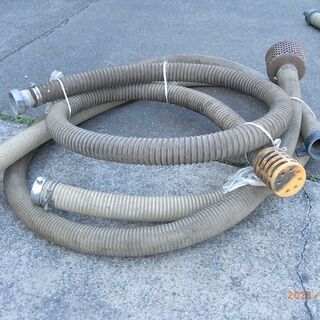 エンジンポンプ 吸管、ビニール排管全部まとめて