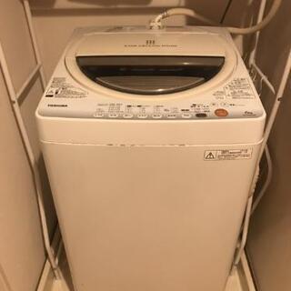 東芝 TOSHIBA 洗濯機 6kg AW-60GL(W)