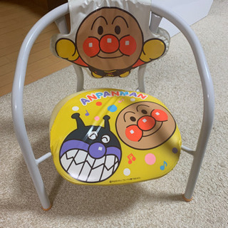 ジャンク品　アンパンマンのマメ椅子