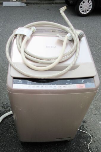 ☆日立 HITACHI BEAT WASH BW-V100A 10.0kg 脱水乾燥機能付全自動電気