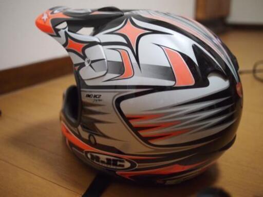 HJC オフロードヘルメット Sサイズ バイク ヘルメット hjc オフロード