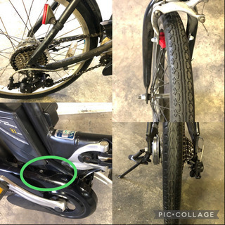 電動自転車☆パナソニック オフタイム 折りたたみ電動自転車 3ah☆
