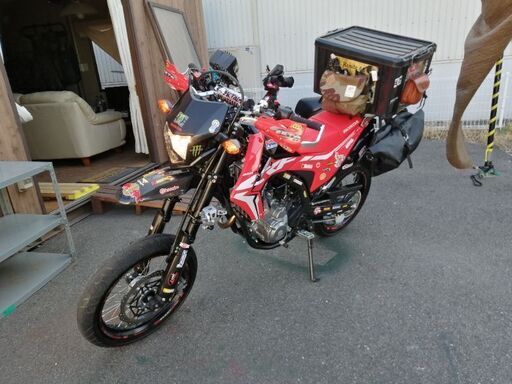 ⭐ホンダ　crf250m モタード　低走行▪美車