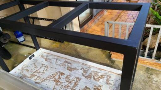 幅1500奥行き600高さ750水槽台