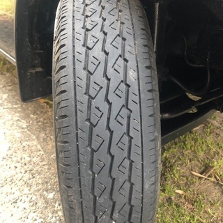 165R13 6PR アルミ4本セット　軽アゲバン•アゲトラ