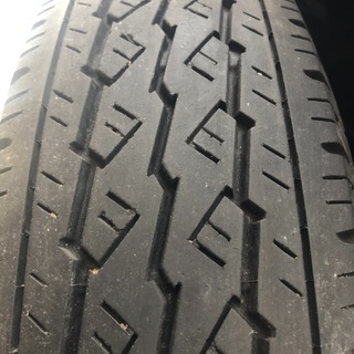165R13 6PR アルミ4本セット　軽アゲバン•アゲトラ