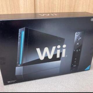 ⭐Nintendo Wii ウィー ブラック 専用箱付き 通電確認済み