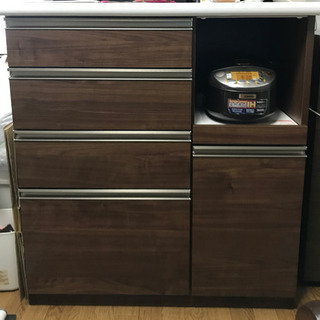 8月頃発送　古賀家具工業株式会社　カップボード　セイント 幅90cm