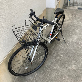 自転車　クロスバイク　27インチ