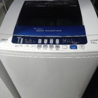 [無料]5月中旬に引取を。洗濯機 7kg AQUA AQW-V700A