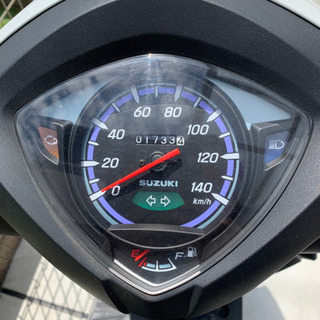 アドレス110  スズキ　2019年式　ホワイト　走行距離1750km