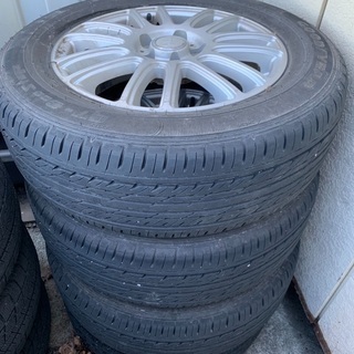 2018年　195/65R15 夏タイヤバリ目　アルミホイール