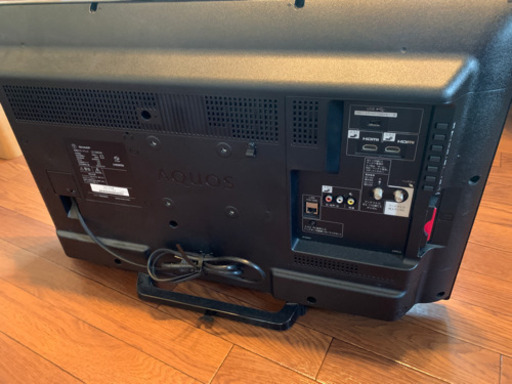 SHARP 液晶テレビ LC-32E40,リモコン付き,説明書なし