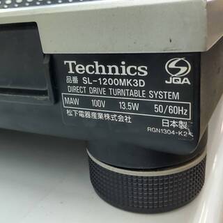 ✨松下電器産業✨Technics テクニクス レコードプレイヤー SL1200MK3D