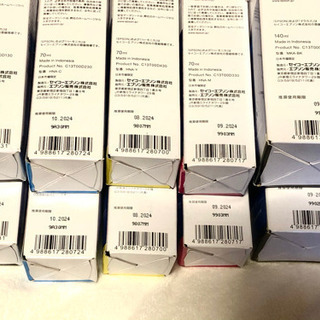 EPSON 純正インクボトル ハーモニカ マラカス 各2本ずつ