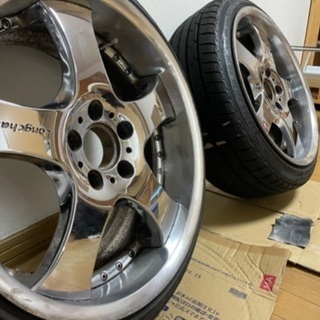 SSRロングチャンプのホイールとタイヤ