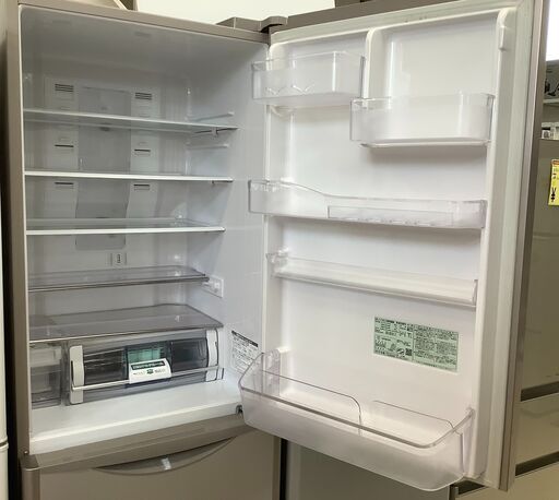 HITACHI/日立 3ドア冷蔵庫 365L R-K370FV 2015年製【ユーズドユーズ名古屋天白店】J745
