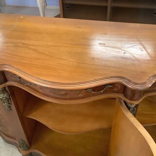 アンティーク調 コンソール 鍵付き【ユーズドユーズ名古屋天白店】J754