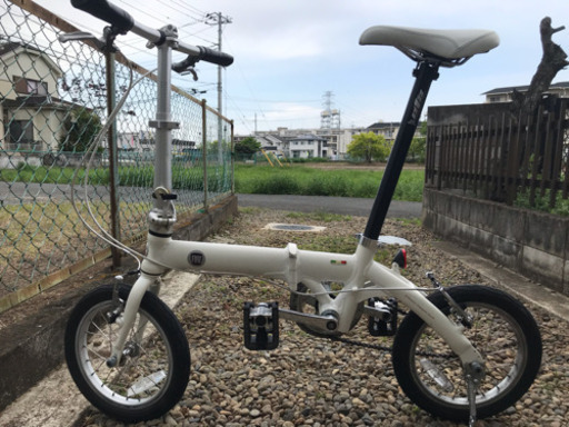 FIAT(フィアット) 軽量アルミ 14インチ コンパクト折りたたみ 小径自転車