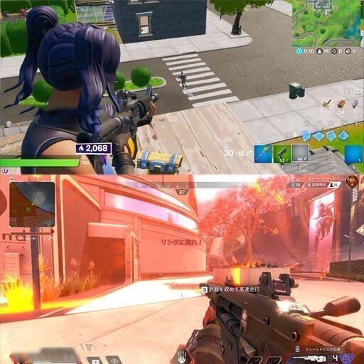 ☆ネオンブルー☆高FPSゲーミングPC】フォートナイト・Apex◎現品