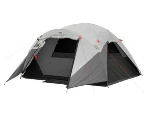 新品同様BLACK OUTの6人用テント！