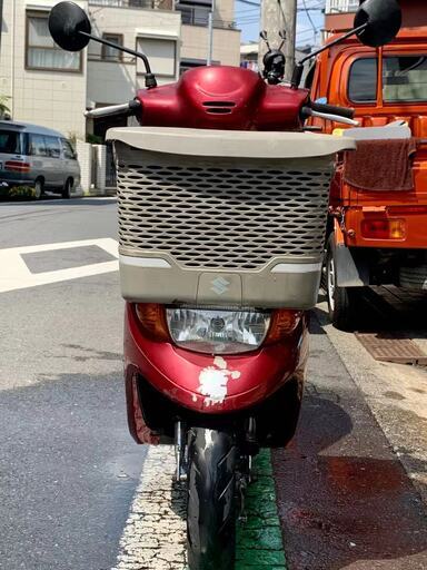 東京大塚発スズキ　レッツ4　バスケット バイク自賠責付き試乗も可能整備点検済み