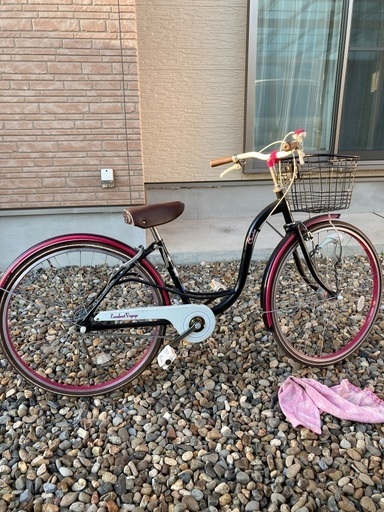 自転車　26インチ　女の子用