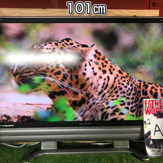 【売約済🙇‍♂️】SHARP AQUOS 超大画面の42型✨ HDMI搭載🎮 配送無料🚛