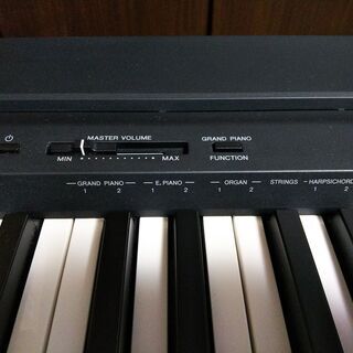 電子ピアノ　YAMAHA　P-45B　88鍵盤　専用スタンド付 - 楽器
