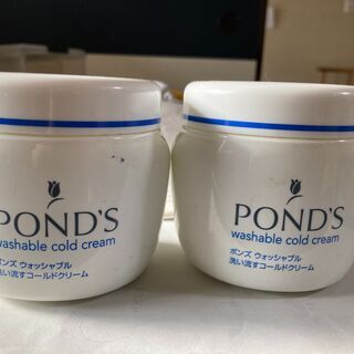 POND'S洗い流すコールドクリーム【無料】2個(ほぼ未使用です！)