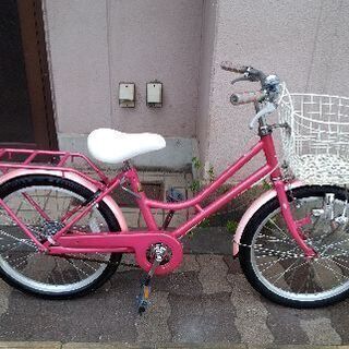 DE ANGELIS[デ・アンジェリス]20吋 子供自転車(ピンク)