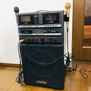 カラオケ　clarion MW-2500B 家庭用　カセット　テ...