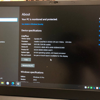 美品 Thinkpad X1 Carbon 2018 6th