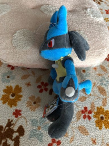 ポケモンルカリオ新品未使用ぬいぐるみでっかい大人もポケモンポケットモンスター ミルキー 松井山手の生活雑貨の中古あげます 譲ります ジモティーで不用品の処分