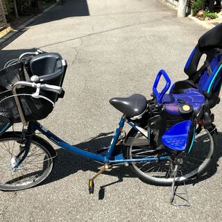 【2012年モデル】丸石(マルイシ)　ふらっか～ず　3段変速付き 子供乗せ自転車 (FRSTP263S)