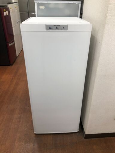 【リサイクルショップどりーむ天保山店】2207  1ドア　冷凍庫　冷凍ストッカー　三菱　MITSUBISHI　MF-U12T-W  121L　2013年製　中古品　【3ヵ月保証付き】