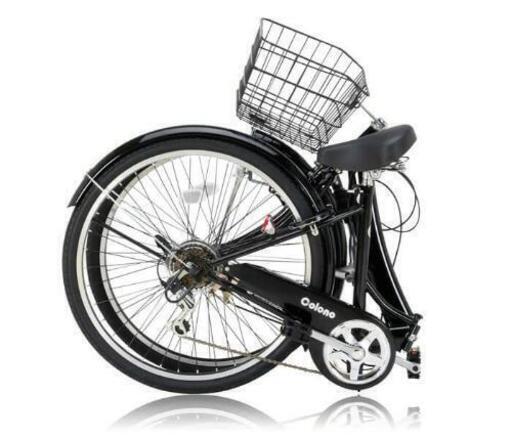 ほぼ新品** 折り畳み ノーパンク ショップ 自転車 コロノシティ26 ML 