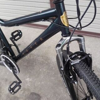 ROVER マウンテンバイク 18段変速 26インチ ダークグリーン 新品同様 配送無料