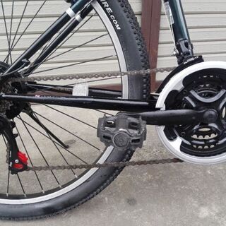 ROVER マウンテンバイク 18段変速 26インチ ダークグリーン 新品同様 配送無料