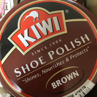 kiwi 靴クリーム　濃茶　ビッグサイズ