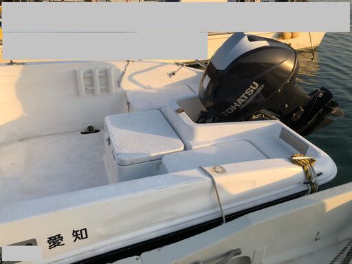 ヤマハ　SRV-20 2017年式 トーハツ ４スト エンジン ウエイクボード ポール付き 去年9月船検受けました 調子いいです。