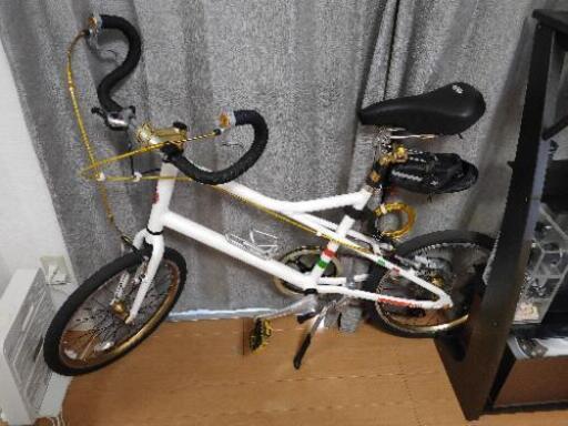 最終値下げ 自転車 ゴールド仕様  アルミフレーム