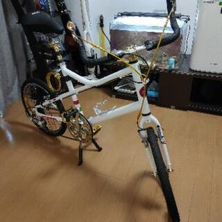 最終値下げ 自転車 ゴールド仕様  アルミフレーム
